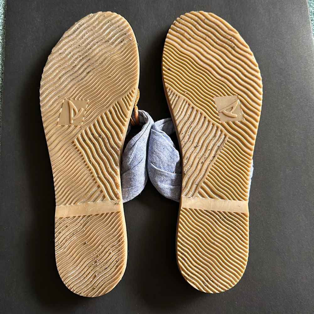 Women’s Sperry Top Sider Memory Foam Thong Flip Flop Sandals Size 11M - Picture 5 of 5